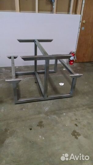 Подстолье лофт, стол, скамья, стелаж