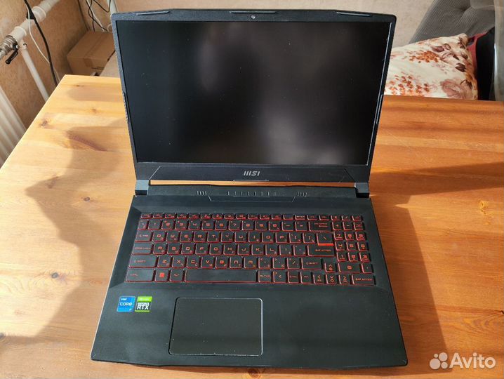 Игровой ноутбук MSI Katana GF66
