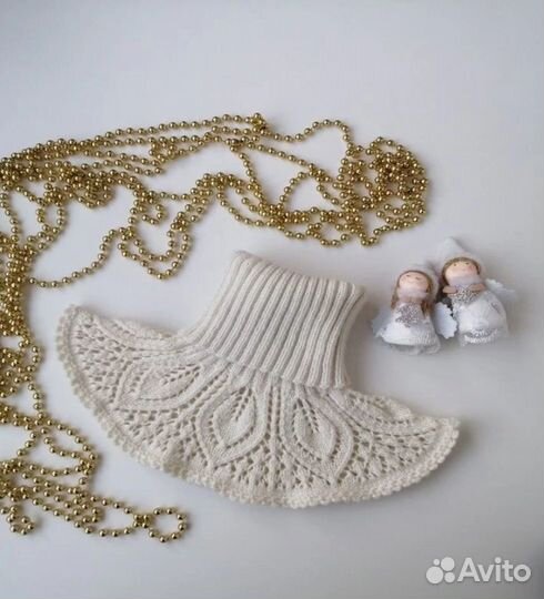 Манишка белая