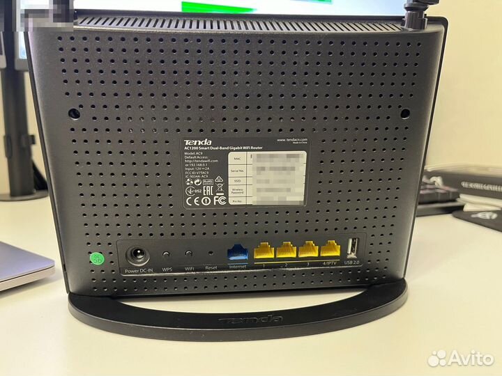 Высокоскоростной Wi-Fi роутер Tenda AC9