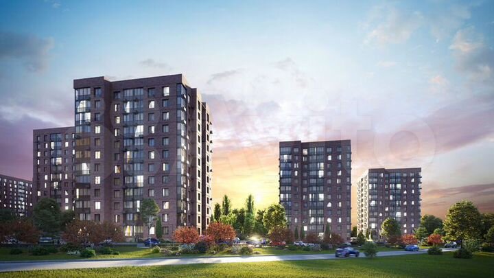 2-к. квартира, 56,2 м², 3/12 эт.