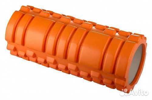 Валик для фитнеса массажный оранжевый bradex