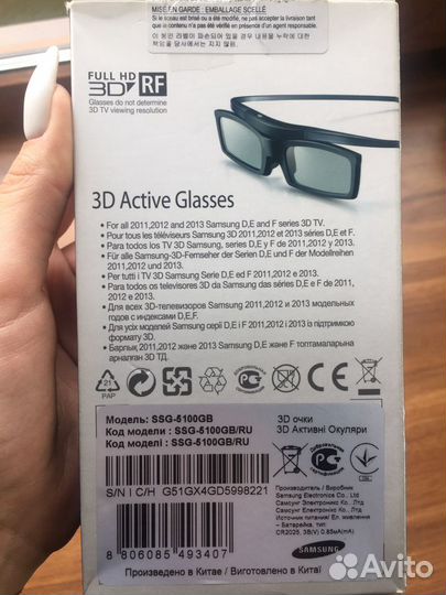 3d очки samsung