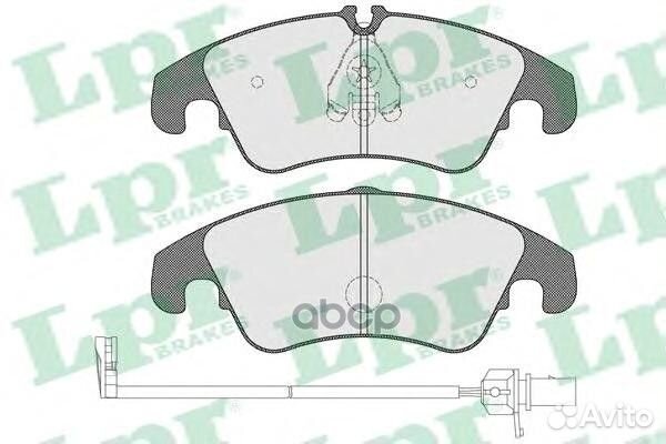 Комплект тормозных колодок (с датчиком) 05P1420