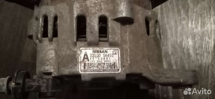 Генератор Nissan sr18de sr20de