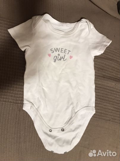 Вещи пакетом на девочку размер 68-74