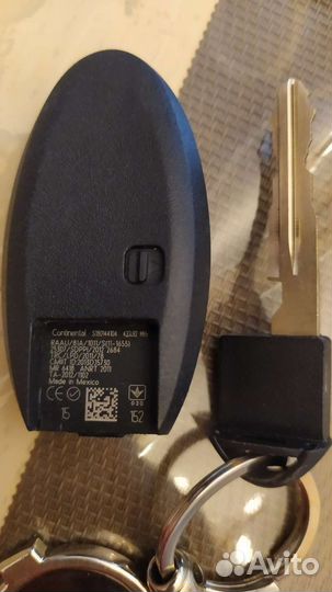 Ключ зажигания nissan