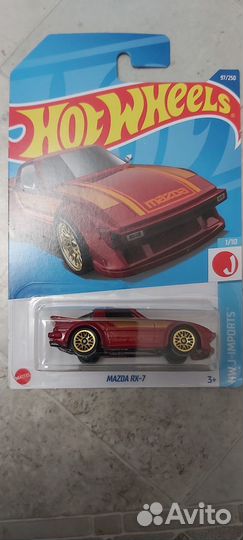 Hot wheels машинки Mercedes barbie Rx-7 manga jeep