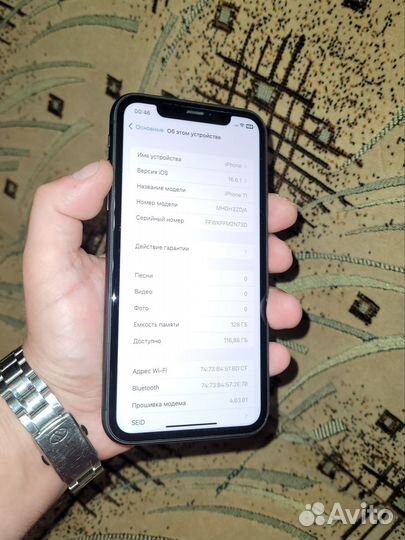 iPhone 11 128gb идеал