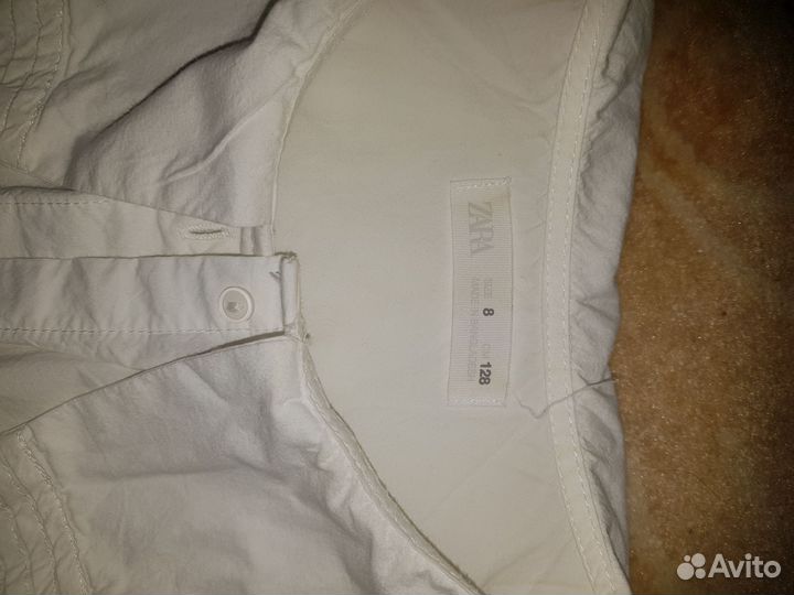 Школьные брюки и рубашка 128