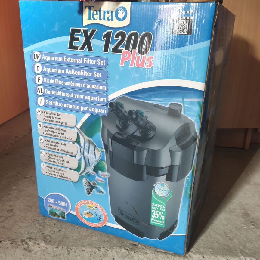 Внешний фильтр для аквариума tetra ex 1200 plus