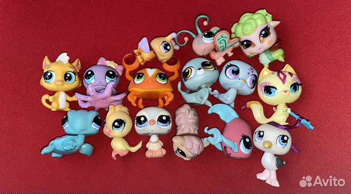 Littlest Pet Shop лот фигурок