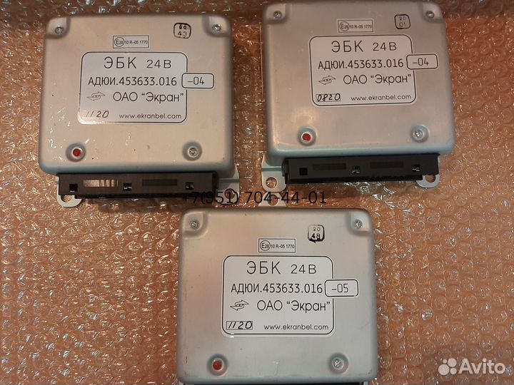 Блок абс Маз Экран эбк-04 эбк-03 эбк-05 453633.016