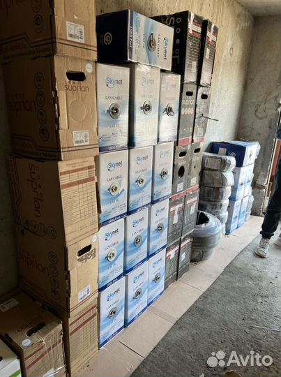 Витая пара utp 4*2 медь (8жил 24awg)