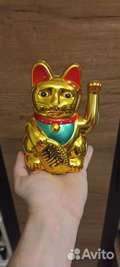 Кот манеки нек, Денежный кот 15см