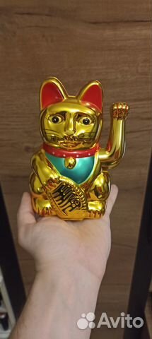 Кот манеки нек, Денежный кот 15см