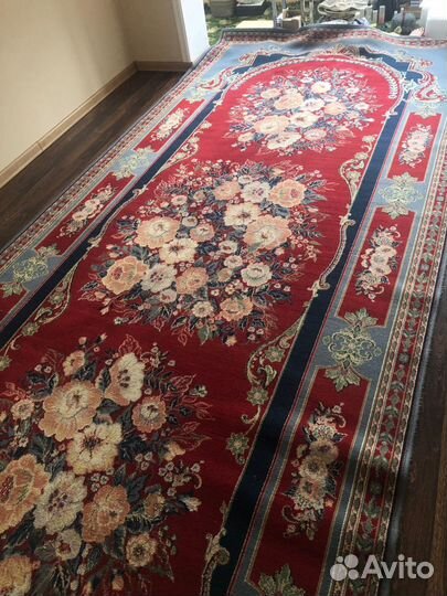 Ковер шерсть бу