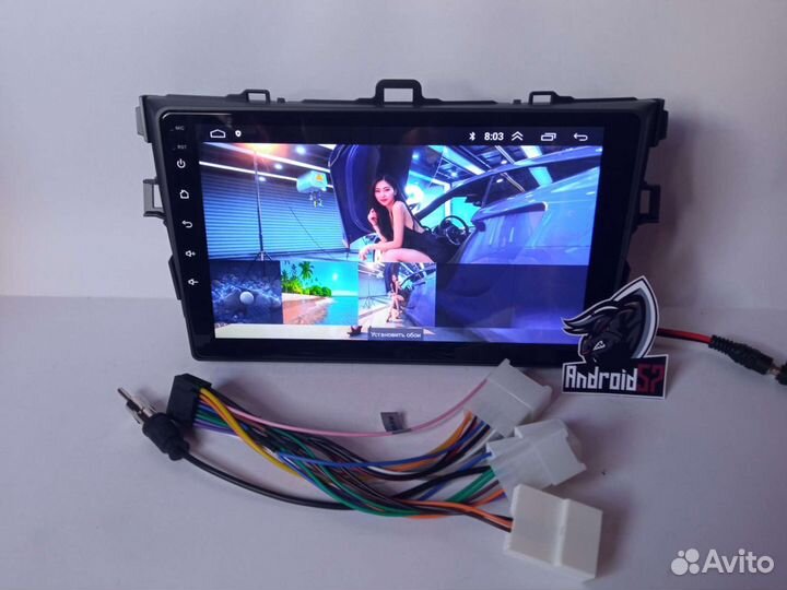 Магнитола Toyota Corolla 150 Android