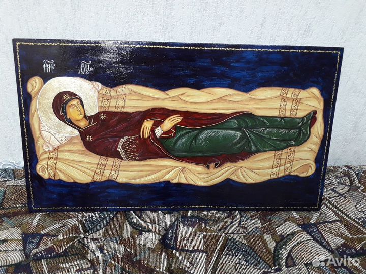 Икона Плащаницы Пресвятой Богородицы для храма