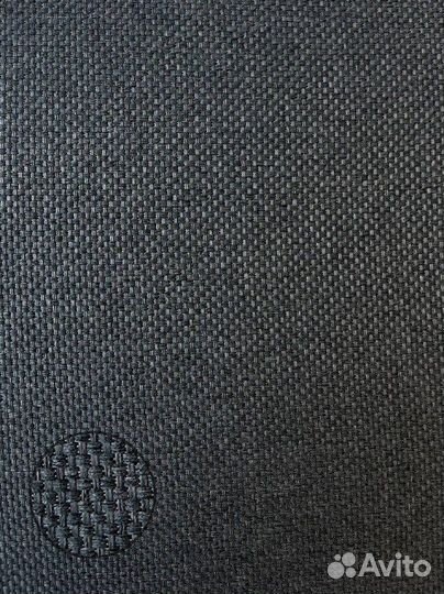 Шторы блэкаут рогожка (тёмный графит)