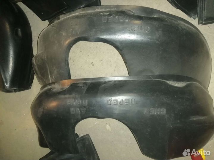 Защита арок шевроле авео т250