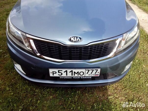 Юбка бампера Kia Rio 3 2011-2017