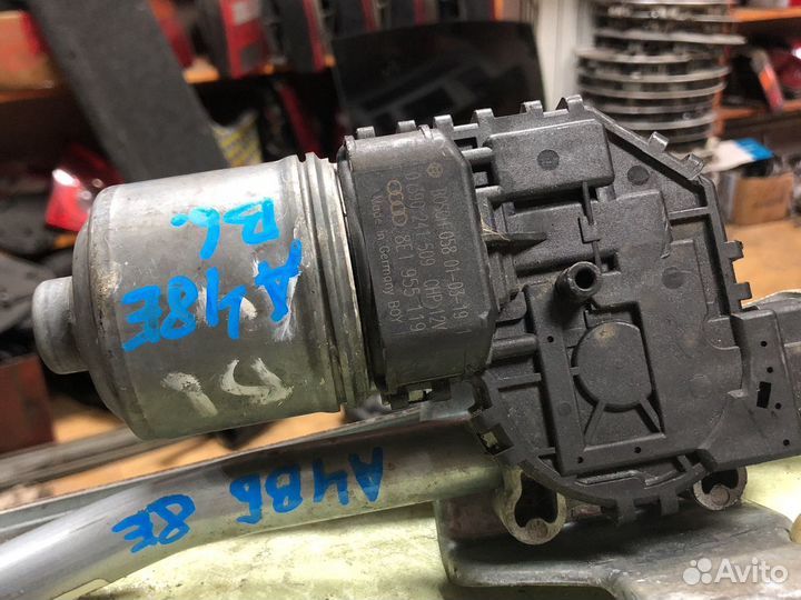 Моторчик дворников Ауди А4 2001-2007 год Audi A4 B