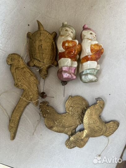 Елочные игрушки СССР