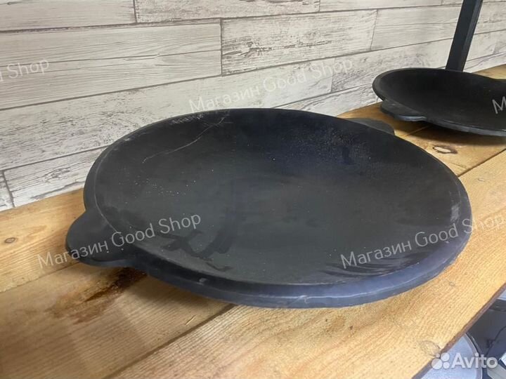 Садж сковорода 450 мм чугунный Узбекистан