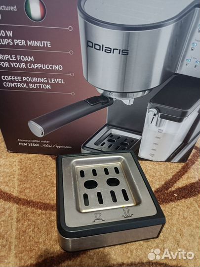 Кофеварка polaris pcm 1536e