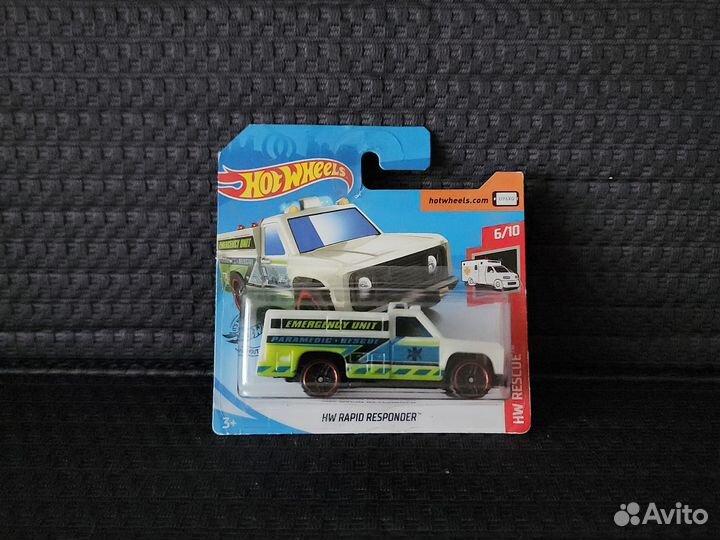 Hot Wheels Hw Rapid Responder / Hw Rescue