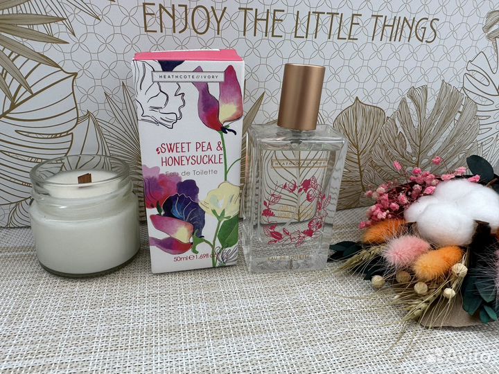 Heathcote Ivory sweet pea&honeysuckle edt 50