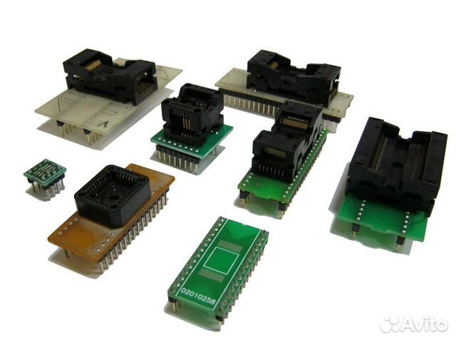 Программаторы для прошивки микросхем купить. USB программатор plcc32.