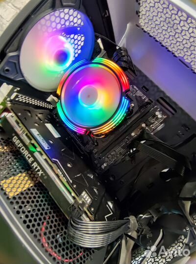 Игровой пк Ryzen 5 3500x RTX 2060 RAM 16 SSD 480