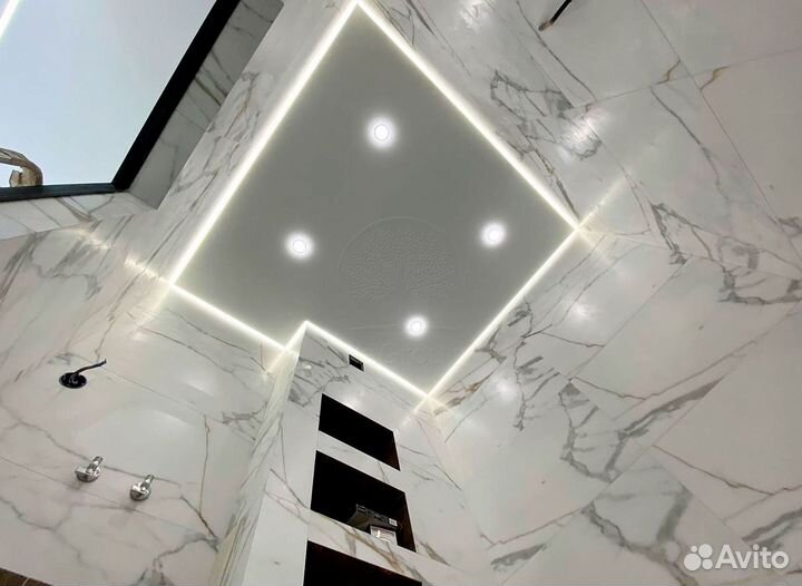 Натяжные потолки. Чистый монтаж