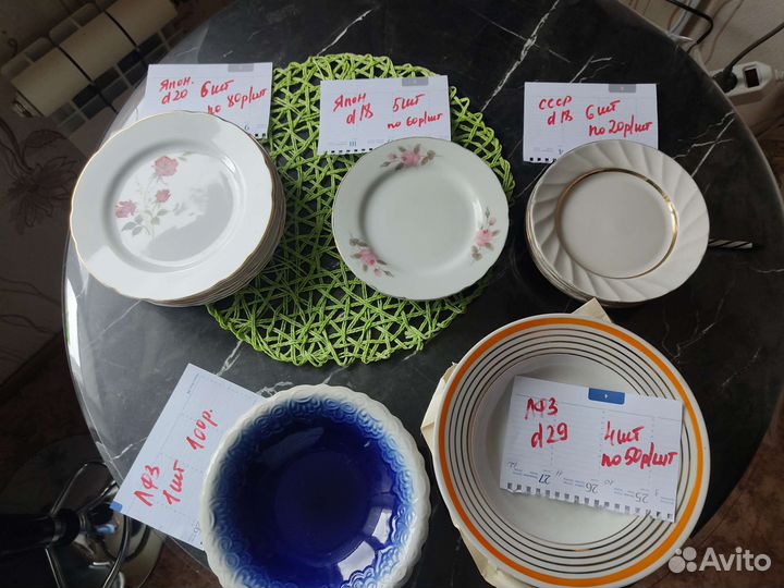Тарелка, чашки, посуда