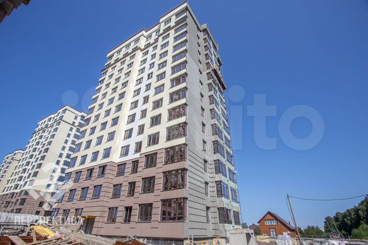 Своб. планировка, 57,7 м², 10/14 эт.