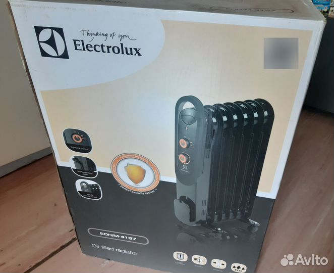 Масляный обогреватель electrolux eoh/m 4157