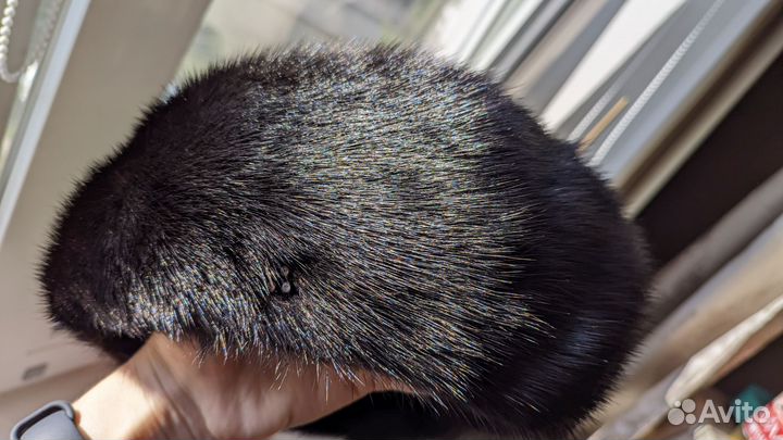 Берет женский норковый