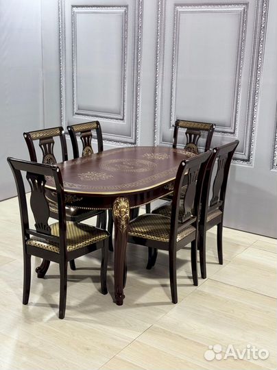 Стол и стулья от производителя. В наличии