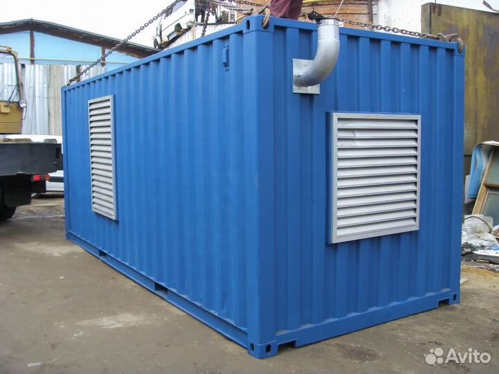 Блочно модульная дизельная котельная 1000 кВт