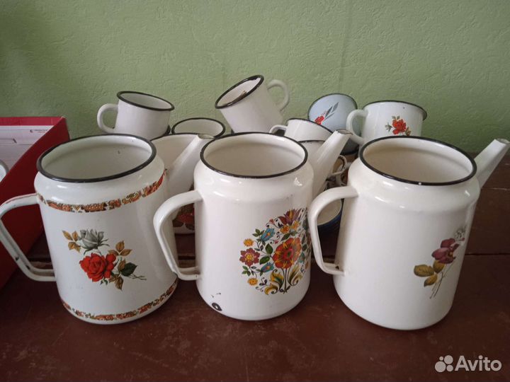 Посуда эмалированная СССР