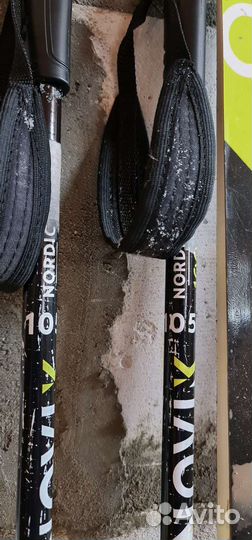 Лыжи палки ботинки