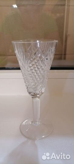 Рюмки фужеры хрусталь СССР