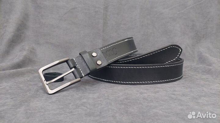 Кожаный ремень ручной работы под заказ