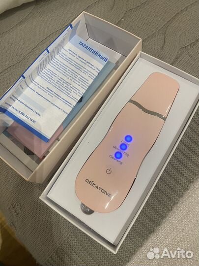 Gezatone аппарат для ультразвуковой чистки лица
