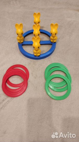 Продаю кольцеброс игровой набор Зайчики