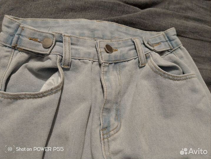 Джинсы светло голубые