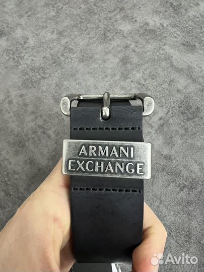 Ремень мужской Armani Exchange из натуральной кожи