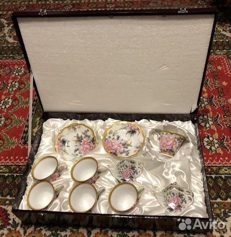 Чайный сервиз СССР агашки дулево новый